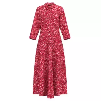 Платье Yas Savanna 3/4 Sleeve Long, розовый