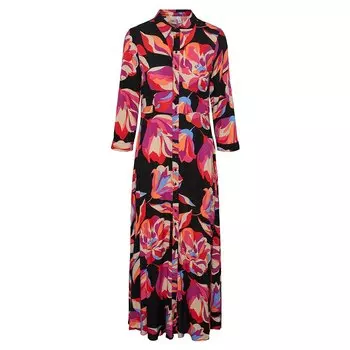 Платье Yas Savanna Long Sleeve Shirt, разноцветный