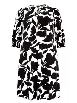 Платье Yoek, черный/белый