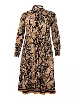 Платье Yoek Dress, коричневый