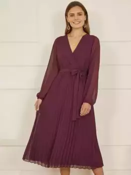 Платье Yumi Pleated Wrap