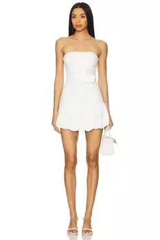 Платье "Yvette bubble" от Amanda Uprichard, white