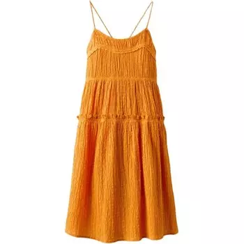Платье Zara, оранжевый
