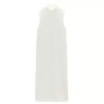 Платье Zara Soft Long, кремовый