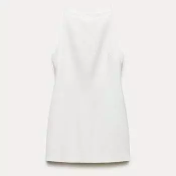 Платье Zara Zw Collection Short, белый