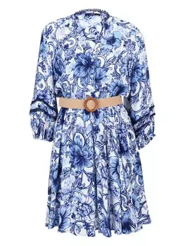 Платье zero, синий