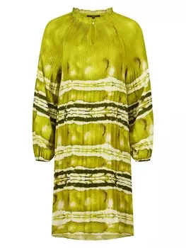 Платье Zero, тростниковый/темно-зеленый