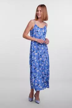 Платье Женщина/Девушка Марина PIECES, темно-синий