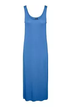 Платье Женщина/Девушка Марина PIECES, темно-синий