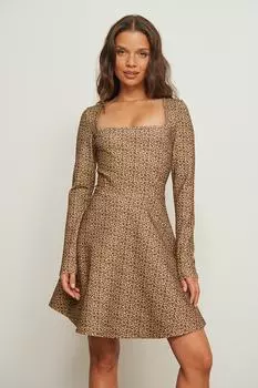 Платье Женщины/Девочки NA-KD, бежевый