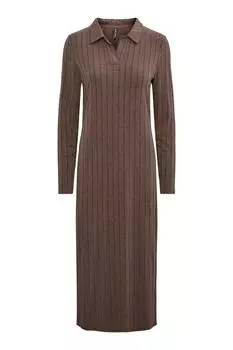 Платье Женщины/Девочки PIECES, коричневый