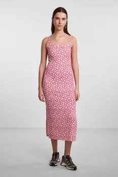 Платье Женщины/Девочки Шокирующий Розовый PIECES