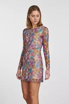 Платье Женщины/Девочки Ярко-Белое PIECES, белый