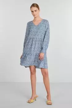 Платье Женщины/Девочки Ярко-Белое PIECES, белый