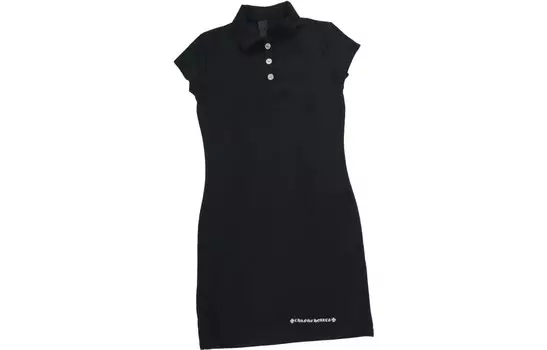 Платье женское Chrome Hearts без рукавов, черный