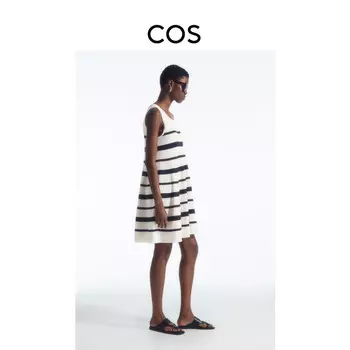 Платье женское Cos в полоску, белый