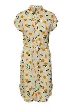 Платье Женское/Девочка Береза PIECES, разноцветный