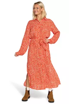 Платье Женское/Девочка FIRE SIDE Billabong, красный