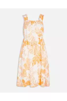 Платье Женское/Девочка Оранжевое Sister's Point, оранжевый