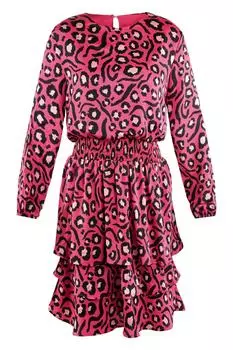 Платье Женское/Девочка Розовый Лев Sister's Point