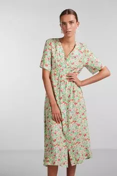 Платье Женское/Девочка Ярмарка Голубой PIECES, бирюзовый