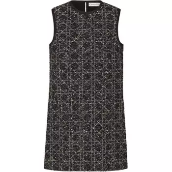 Платье женское Dior без рукавов, черный / серый