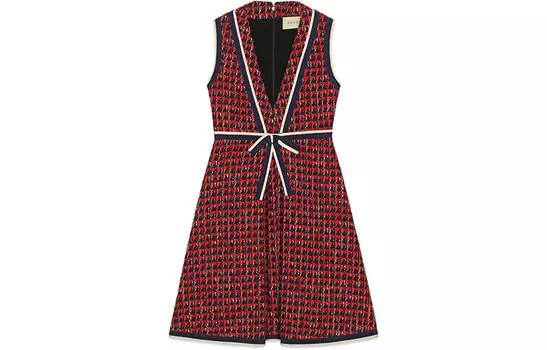 Платье женское Gucci без рукавов, красный