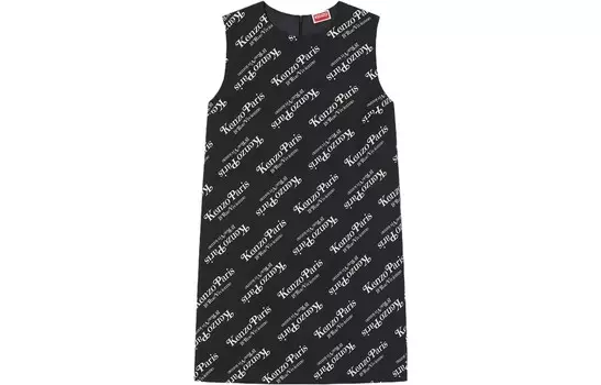 Платье женское Kenzo без рукавов, черный