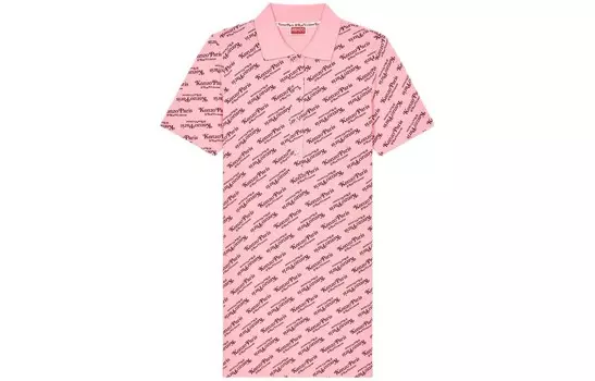 Платье женское Kenzo с короткими рукавами, розовый