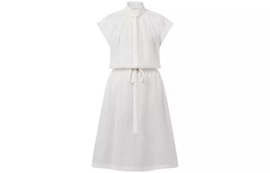 Платье женское Louis Vuitton без рукавов, белый