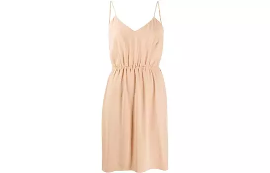 Платье женское Mm6 Maison Margiela без рукавов, оранжевый