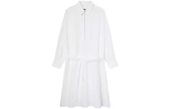 Платье женское Mm6 Maison Margiela с ремешком, белый