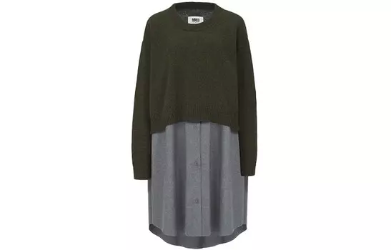 Платье женское Mm6 Maison Margiela, серый