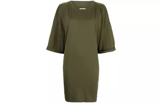 Платье женское Mm6 Maison Margiela, зеленый