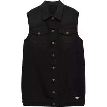 Платье женское Prada без рукавов, черный