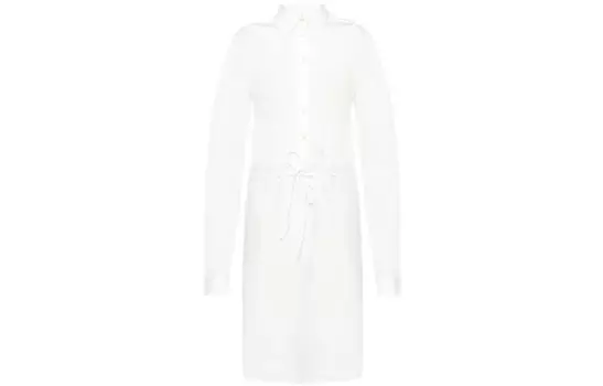 Платье женское Vetements с длинными рукавами, белый