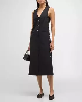 Платье-жилет по индивидуальному заказу 3.1 Phillip Lim, цвет Black