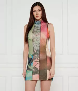Платье жилет_ст. джонс Desigual, мультиколор