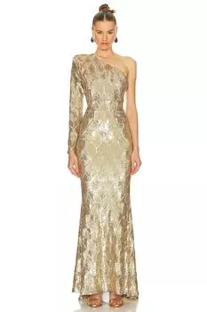 Платье Zhivago Mean Streets Gown, золотой
