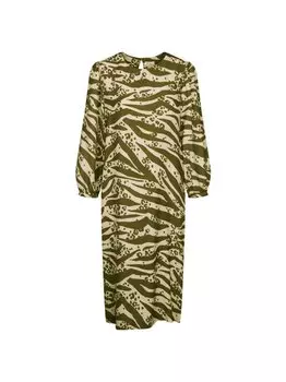Платье животное Seidensticker, зеленый