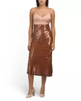 Платье Жизель Alc, коричневый/розовый