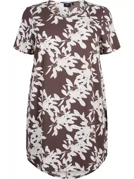 Платье Zizzi Dress Anni, коричневый