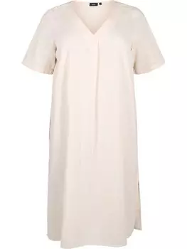 Платье Zizzi FLEX, песочный