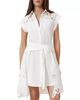 Платье Zola ALLSAINTS, белый