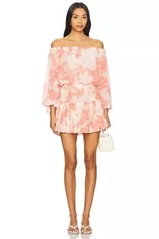 Платье Zonia Misa Los Angeles, coral blooms