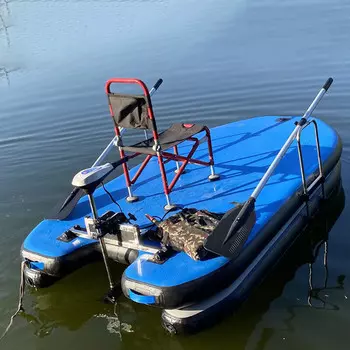 Платформа для плавания Hanglang + пропеллер 68, синий