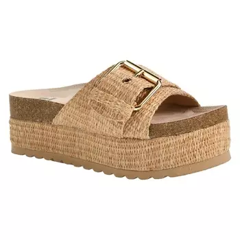 Платформа-слайд сандалии Palm Island Dirty Laundry, natural