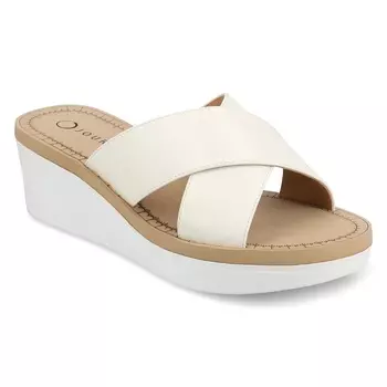 Платформа-танкетка Biara Journee, white