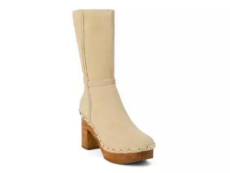 Платформенные ботинки Matisse, Natural Beige Suede