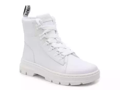 Платформенные ботинки - женские Dr. Martens, White